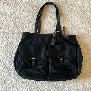 Tumi Nylon and Leather Bag